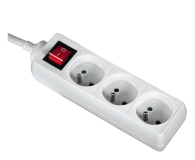 HAMA Listwa zasilająca Standard 3gn, 3m, biała - 1416389 - zdjęcie 2